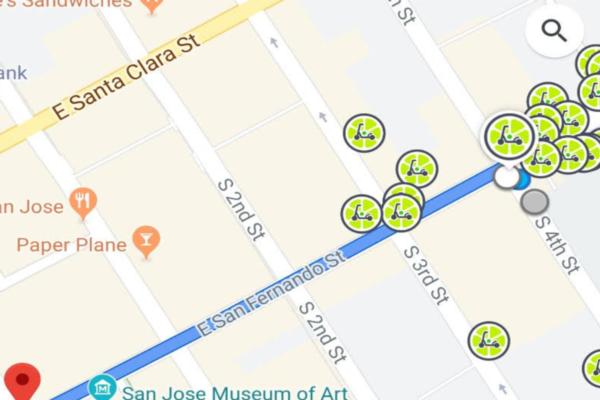 Google Maps integrates with Lime in more than 100 cities