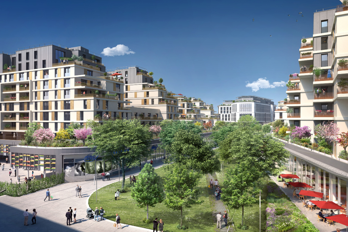 The Issy Coeur de Ville eco-neighbourhood aims to meet today's social challenges
