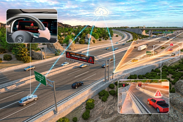 Continental launches smart intersections with wrong-way driver detection in Michigan