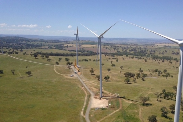 The Sapphire Wind Farm will be among the sources of the renewable energy