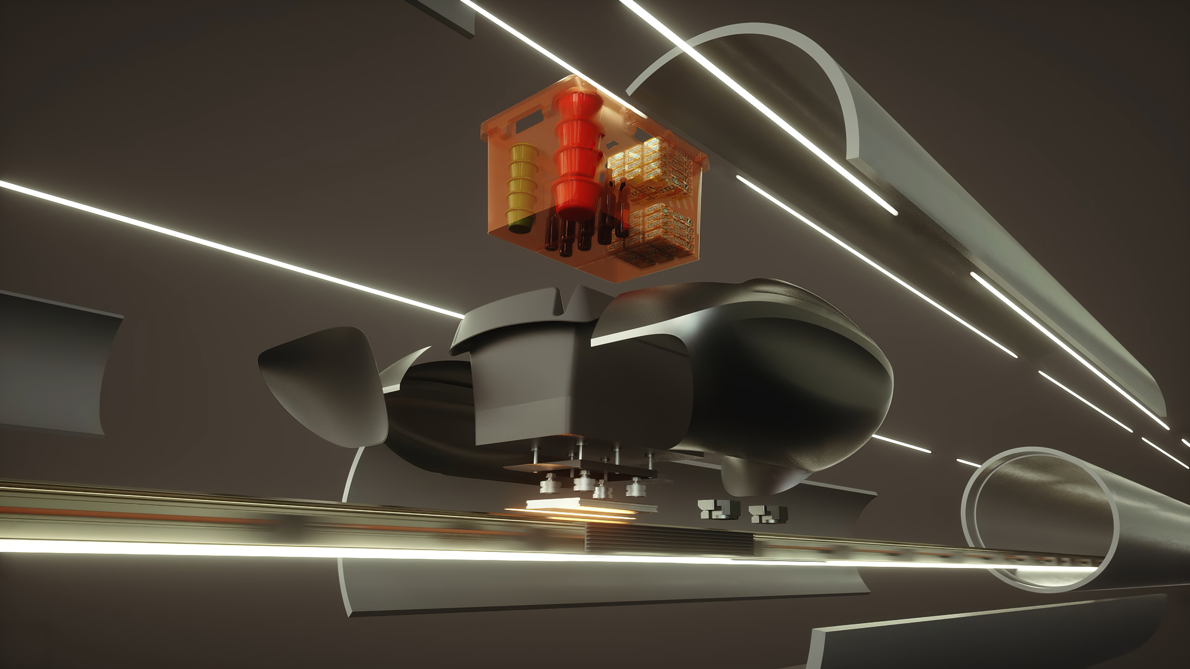 Hyperloop Baggage System Hyperloop package delivery system raises £1 million - Smart Cities World