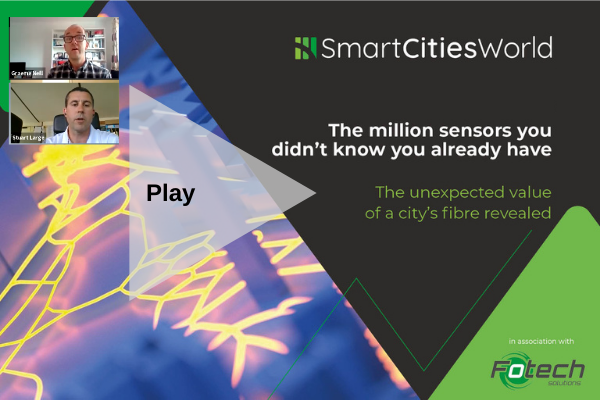 OnDemand Webinar: The million sensors you didn’t know you already have. The unexpected value of a city’s fibre revealed
