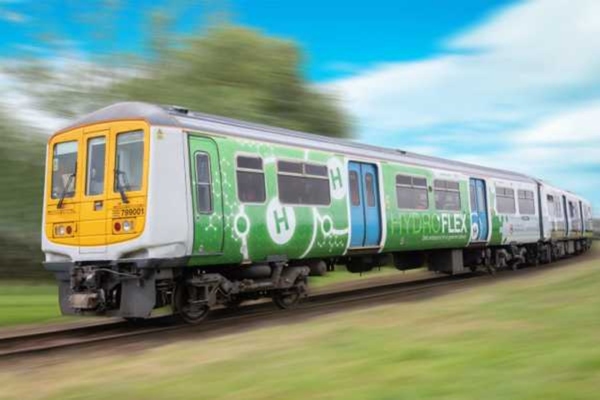 The HydroFlex train has begun trials in the UK. Image: University of Birmingham