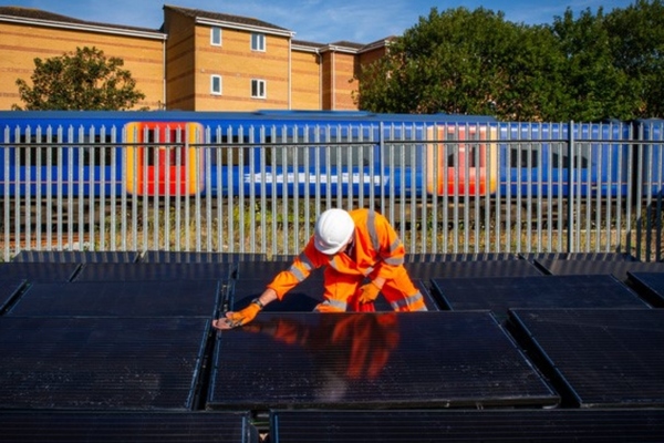UK solar rail pioneer secures funding for community solar farm