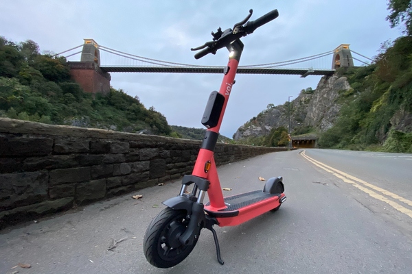 Initially, there will be 100 Voi scooters available to hire in Bristol and 50 in Bath