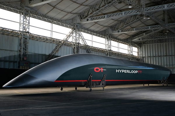 HyperloopTT's capsule travelling system in Toulouse