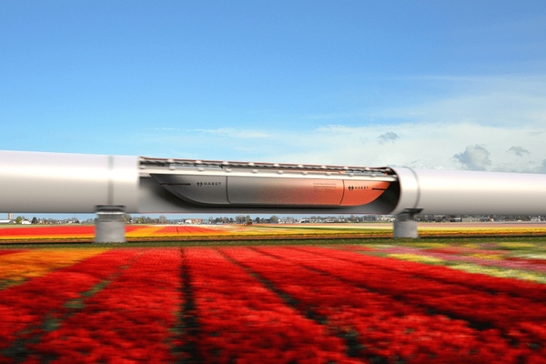 Could hyperloop be the answer for busy freight corridors? Image courtesy: Hardt Hyperloop