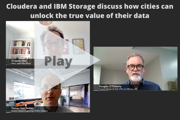观察:Cloudera和IBM存储讨论城市如何解锁其数据的真正价值