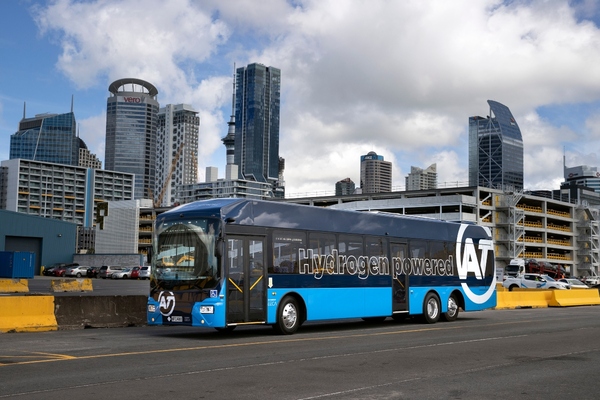 Bus is the primary mode of public transportation in Auckland