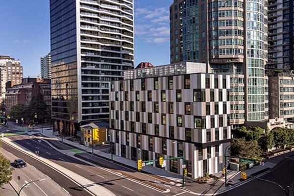 825 Pacific Street in Vancouver: an all-electric, near zero-emissions building