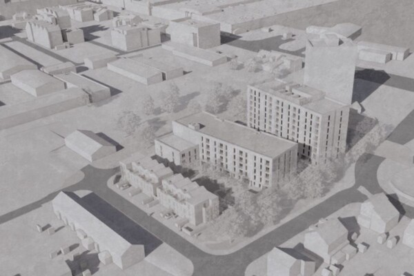 CGI of the Ancoats development being created as the first This City project