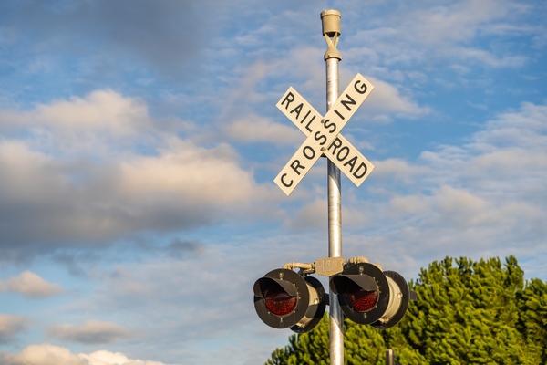 The technology is designed to increase safety at railroad crossings 