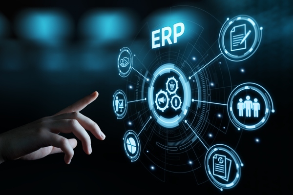 The enterprise resourcing planning platform integrates pre-configured business processes
