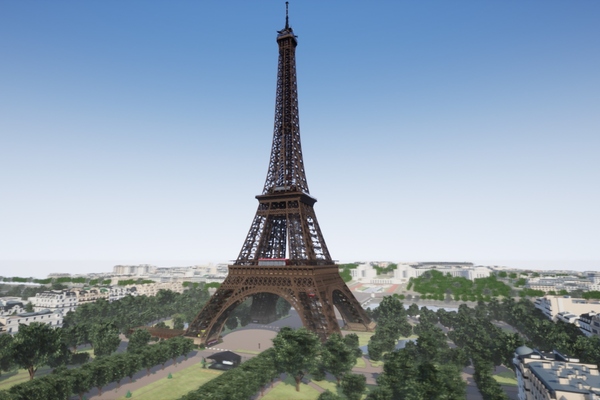 Digital twin of the Eiffel Tower: OnePlan can simulate any set of conditions