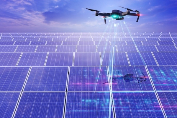 Dewa uses drones to inspect photovoltaic solar panels and monitor performance