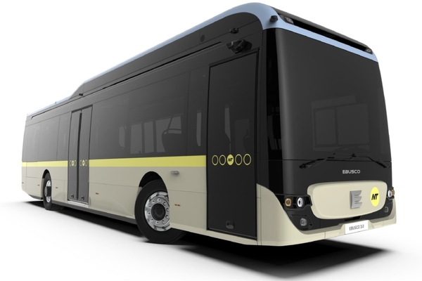 The latest model 3.0 of the Ebusco electric bus will be deployed in the Danish region