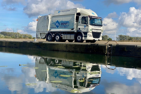 Hydrogen-powered refuse trucks fleet deployed in Europe