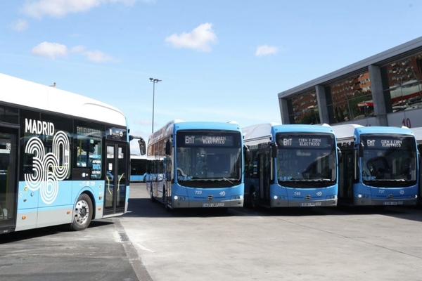 Madrid transport operator installs smart charging for buses