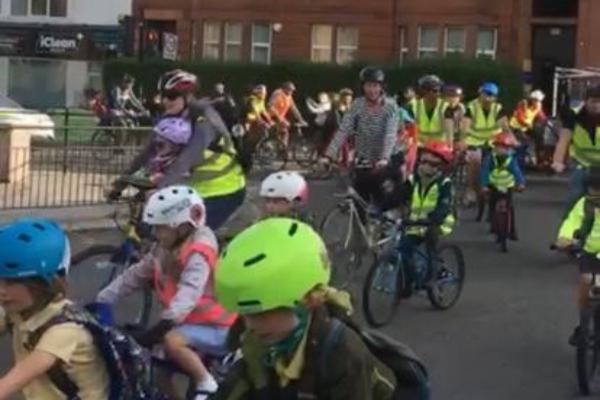 The council is in talks with parents from other schools who are looking to develop safe cycle to school routes