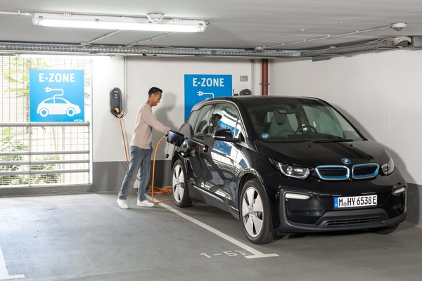 EV charging represents a major component of the transformation of Apcoa’s car parks into urban hubs