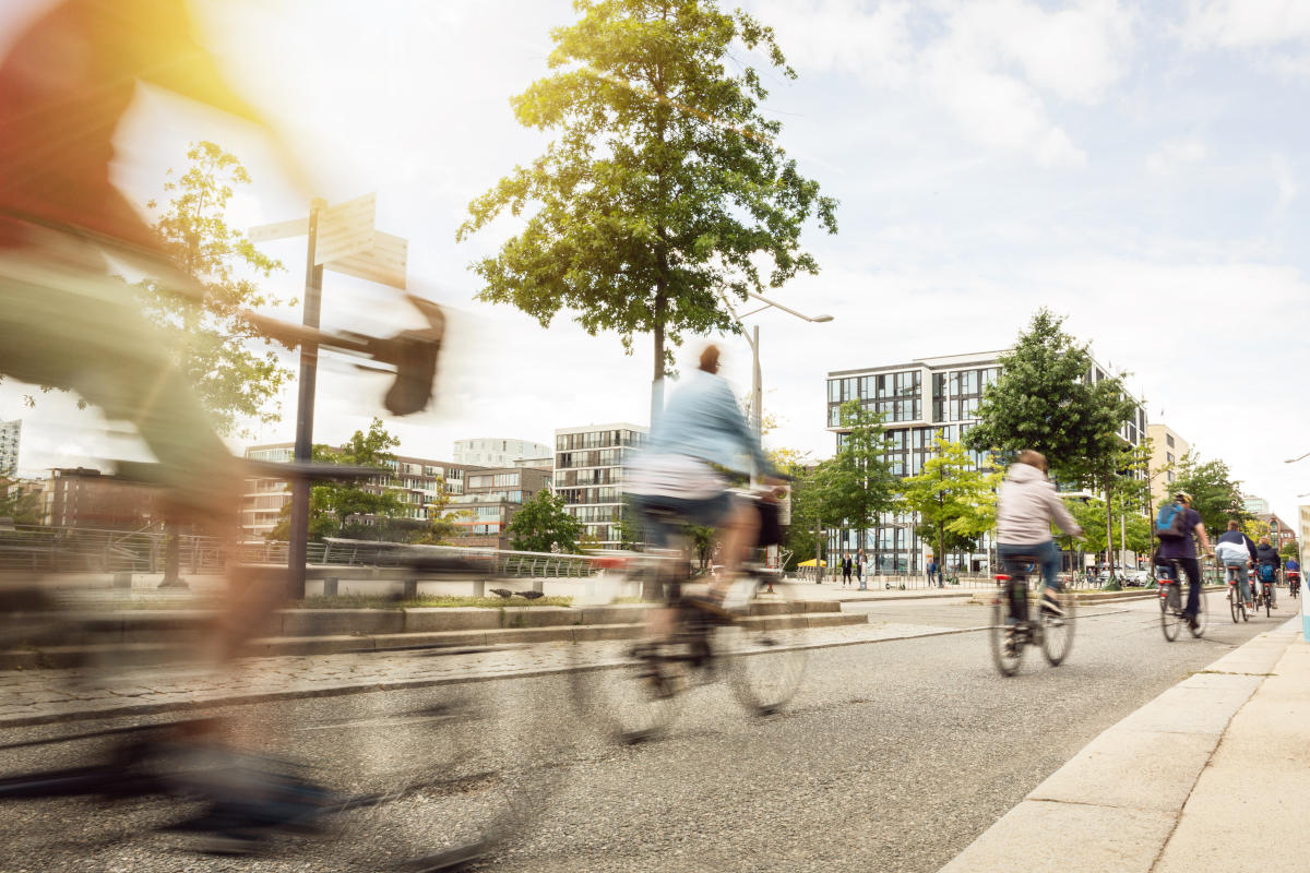 Active transport is at the heart of the 15-minute city concept