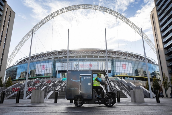 New delivery hubs are based in London’s Wembley (above) and Southwark, and will more than triple the e-cargo bike fleet across the capital