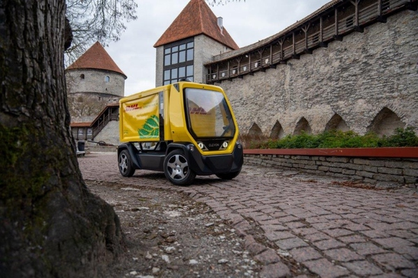 The Clevon 1 robotic delivery service will operate in the Old Town area of Tallinn