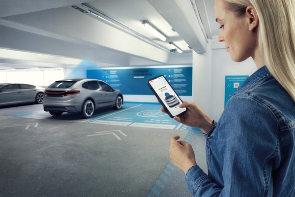 Bosch and Apcoa provide automated valet parking in Germany