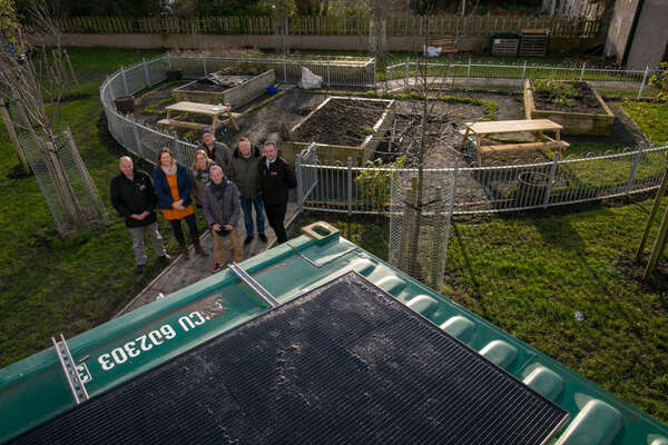 Edinburgh's Fresh Start community garden receives solar power boost