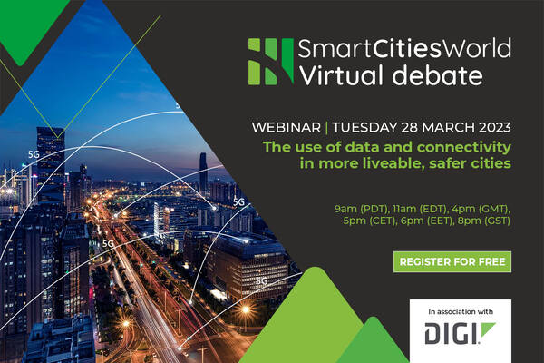 Smart Cities World Events Panel Debate 28 Mar The use of