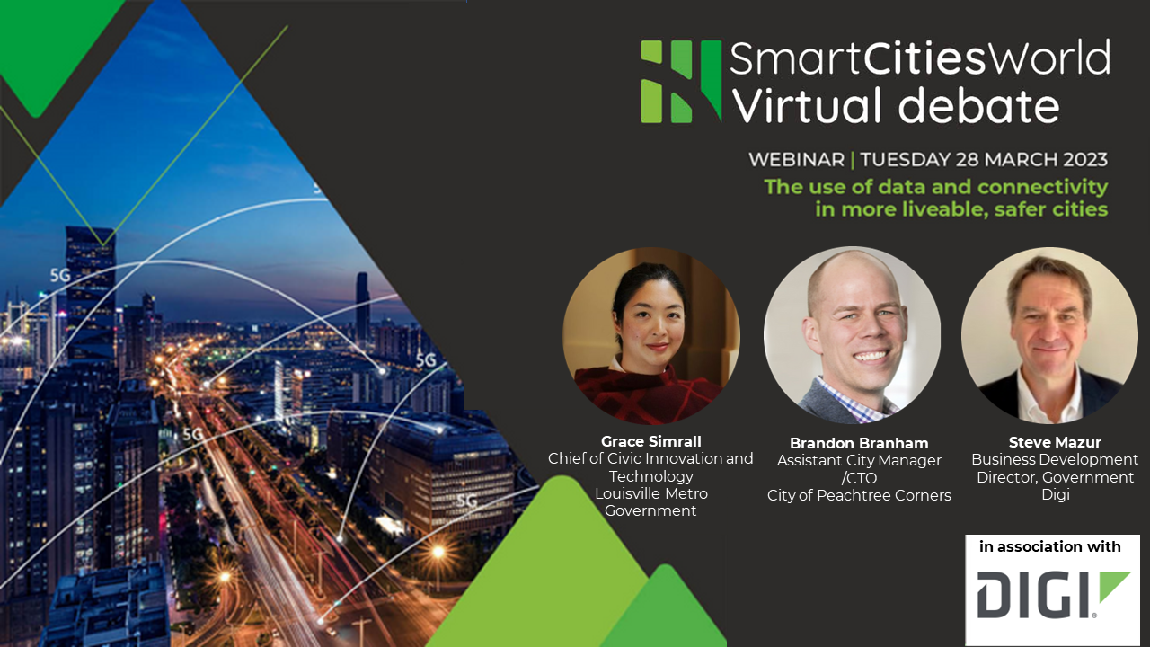 Panel Debate (28 March): The use of data and connectivity in more liveable, safer cities - ondemand