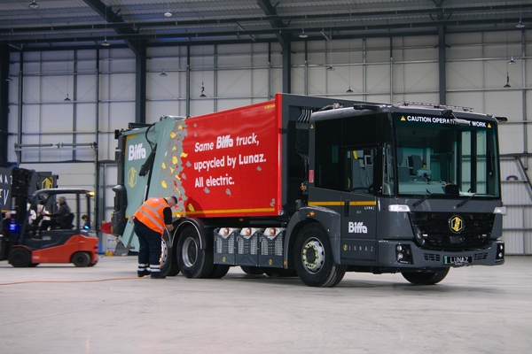 UK waste management company upcycles its fleet to electric