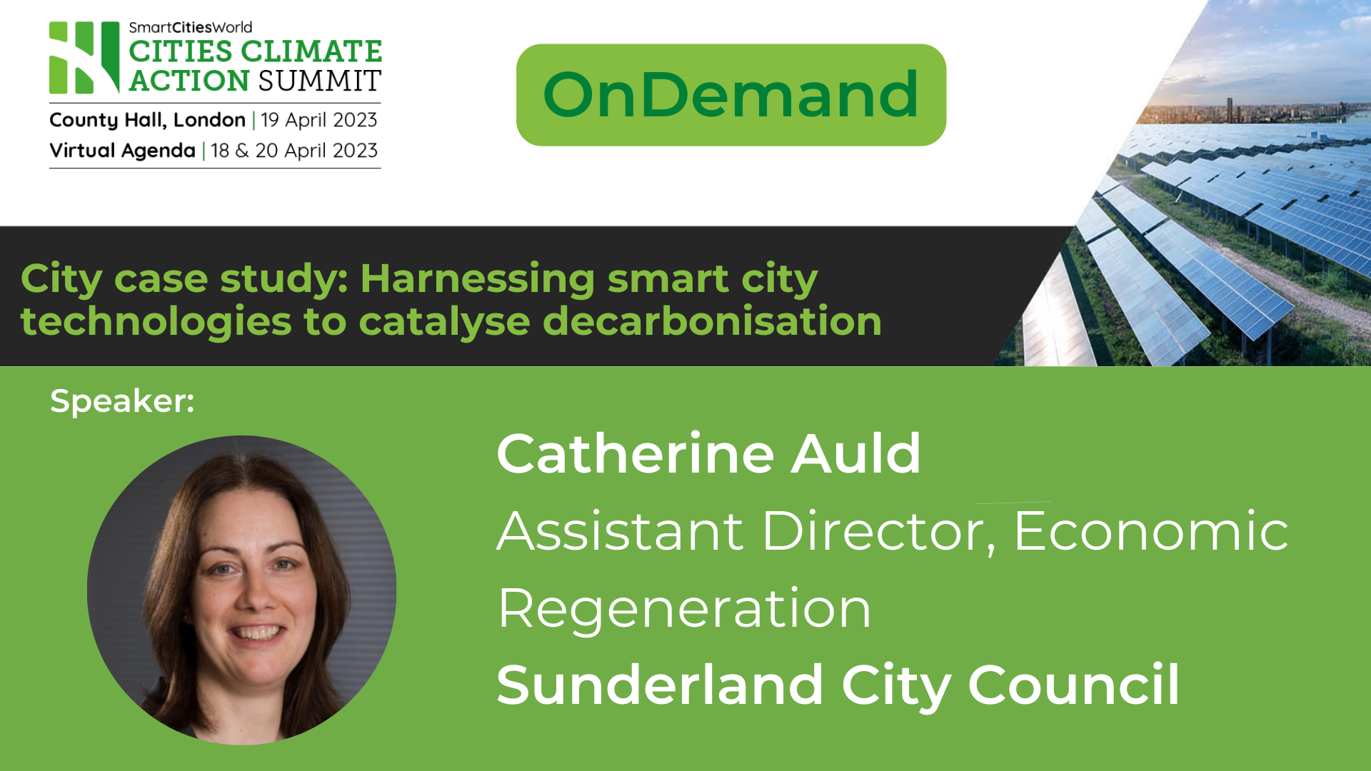 OnDemand Case study: Harnessing smart city technologies to catalyse decarbonisation