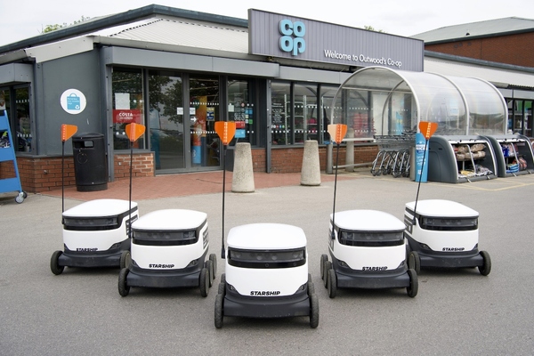 UK council partners for robot grocery delivery service