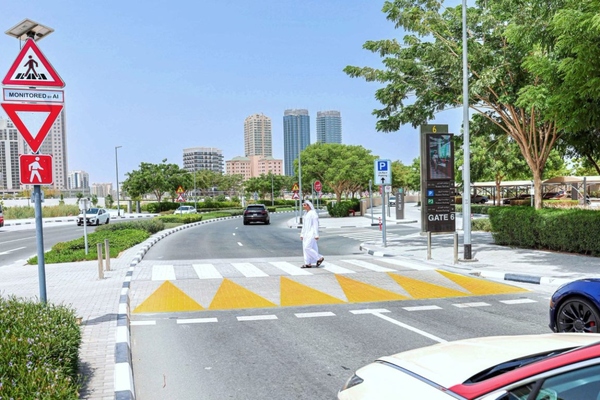 Dubai economic zone implements smart pedestrian systems