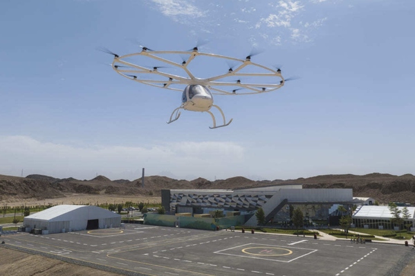 Neom and Volocopter complete electric taxi flights in Saudi