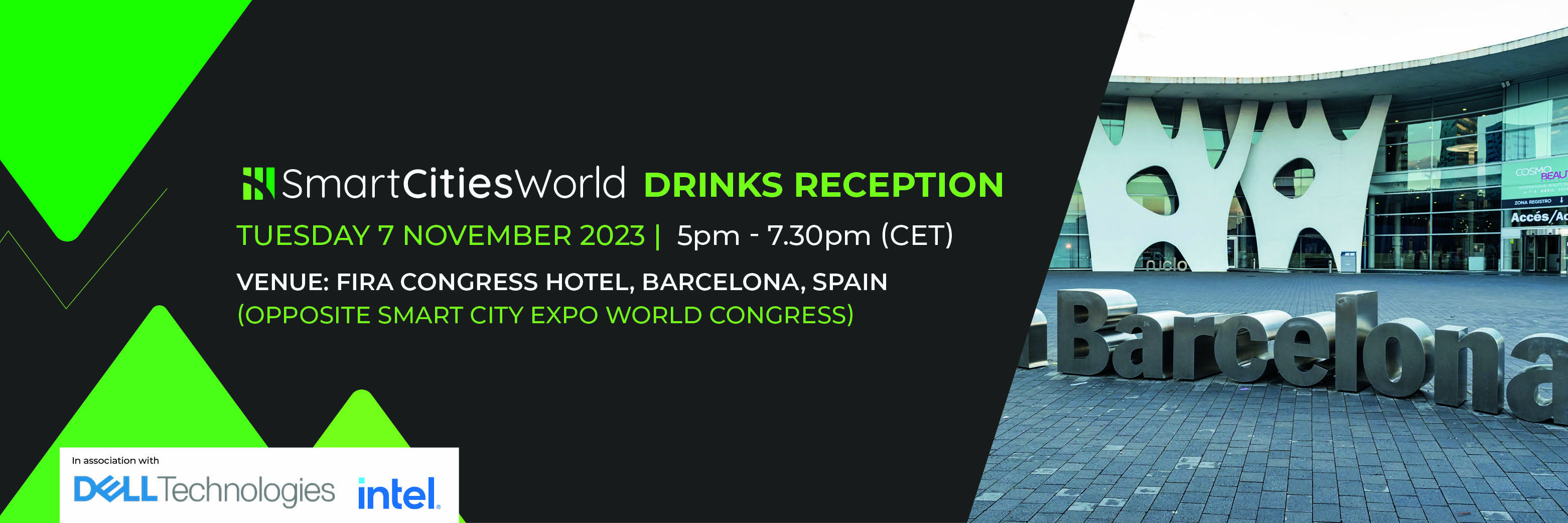 SmartCitiesWorld Drinks Reception - 7 November 2023