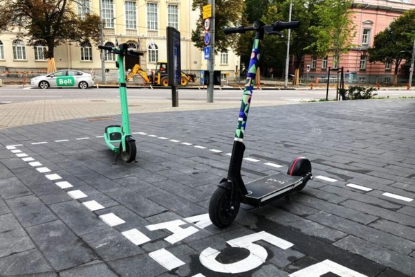 Tallinn launches e-scooter parking pilot