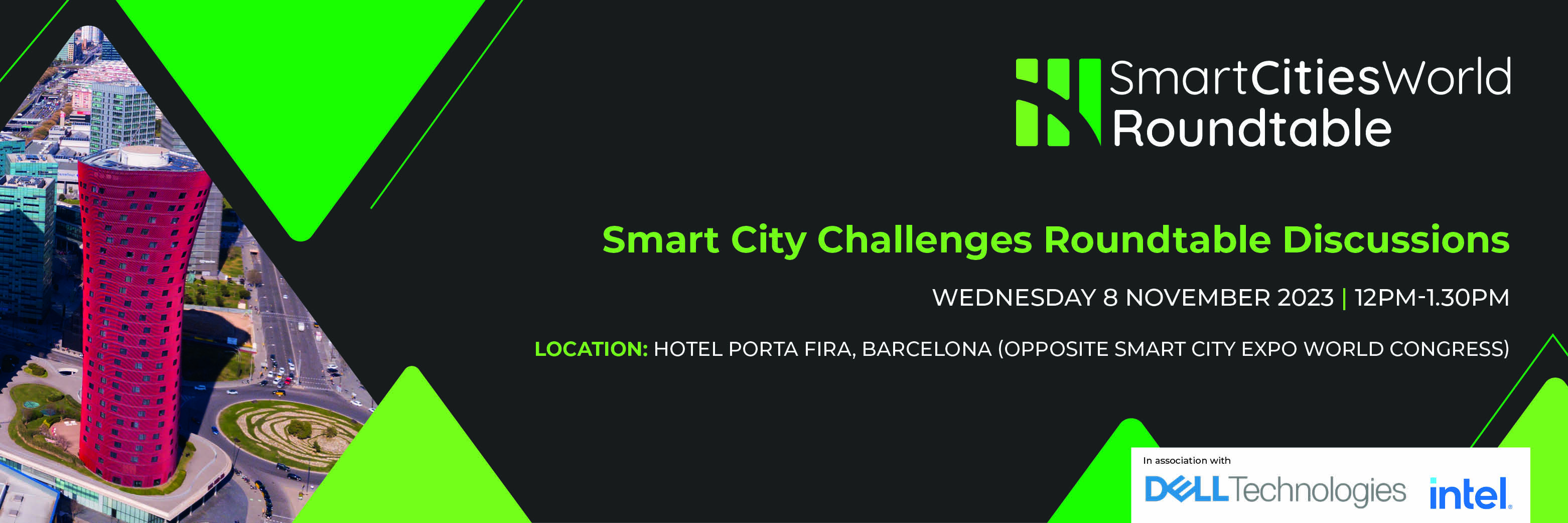 Smart City Challenges Lunch Workshop - 8 November 2023