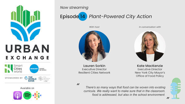 Urban Exchange Podcast Episode 14 – Kate MacKenzie, New York City – Plant-powered city action