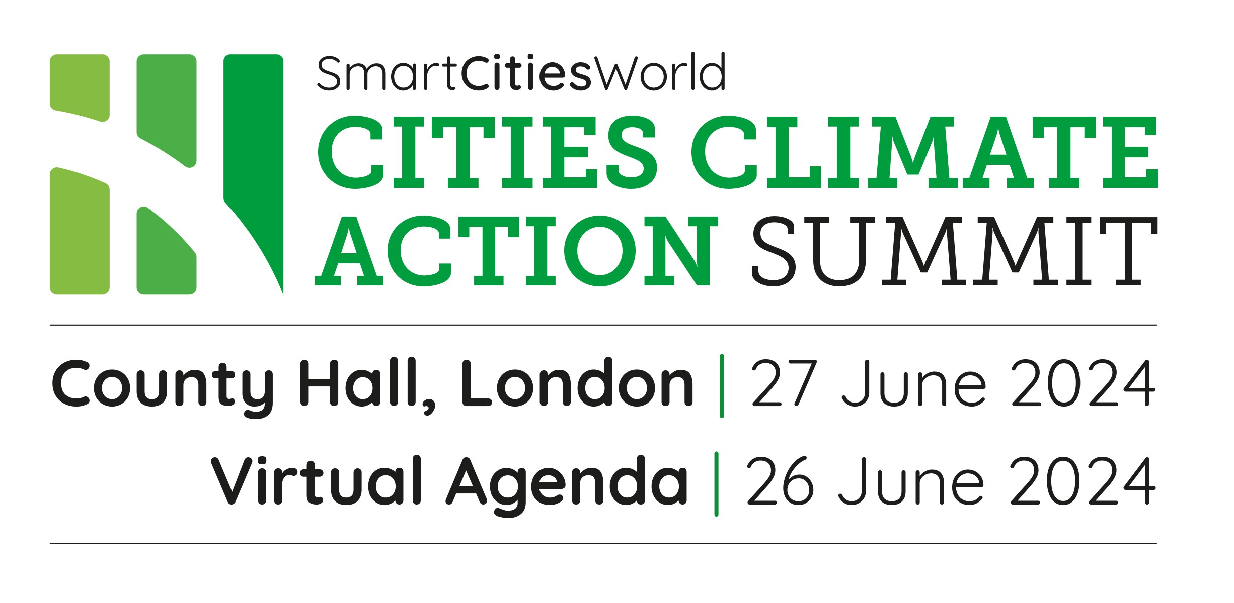 SmartCitiesWorld - Cities Climate Action Summit, 26 - 27 June 2024 - London