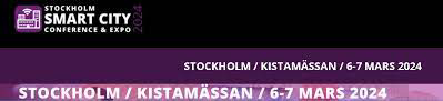 Stockholm Smart City Conference & Expo, 22 - 23 May 2024, Stockholm