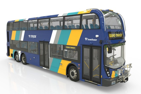 Seattle’s Sound Transit orders 33 electric double deck buses