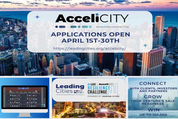 Entries invited for 2024 QBE AcceliCITY Resilience Challenge