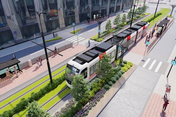 Tallinn unveils tramway and urban streetscape revamp