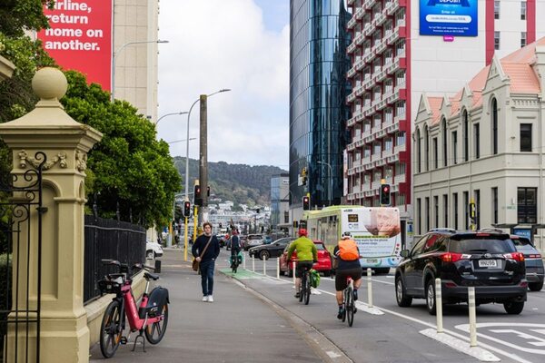 Wellington sensor data shows people moving to pedal power