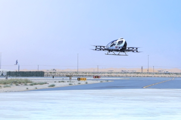 EHang completes UAE’s passenger-carrying demo flight