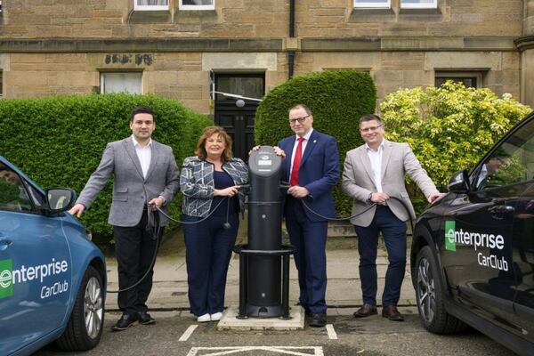 Edinburgh expands electric charging for car club members