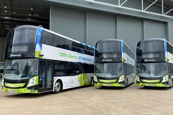 Cambridge introduces 30 e-buses to electric park and ride