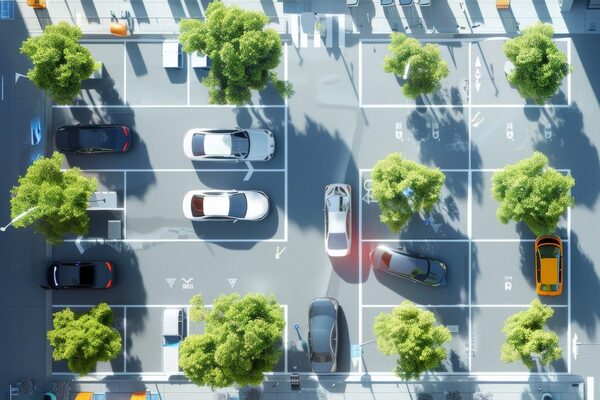 The interplay between consumer mobility trends, fleet parking and cities 